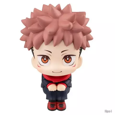 10cm q anime figura brinquedos anime jujutsu kaisen figura yuji itadori gojo sat