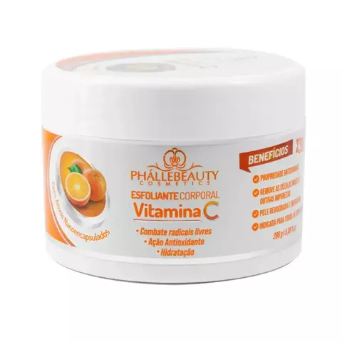 Esfoliante Corporal Vitamina C 280g - Phállebeauty - comprar online