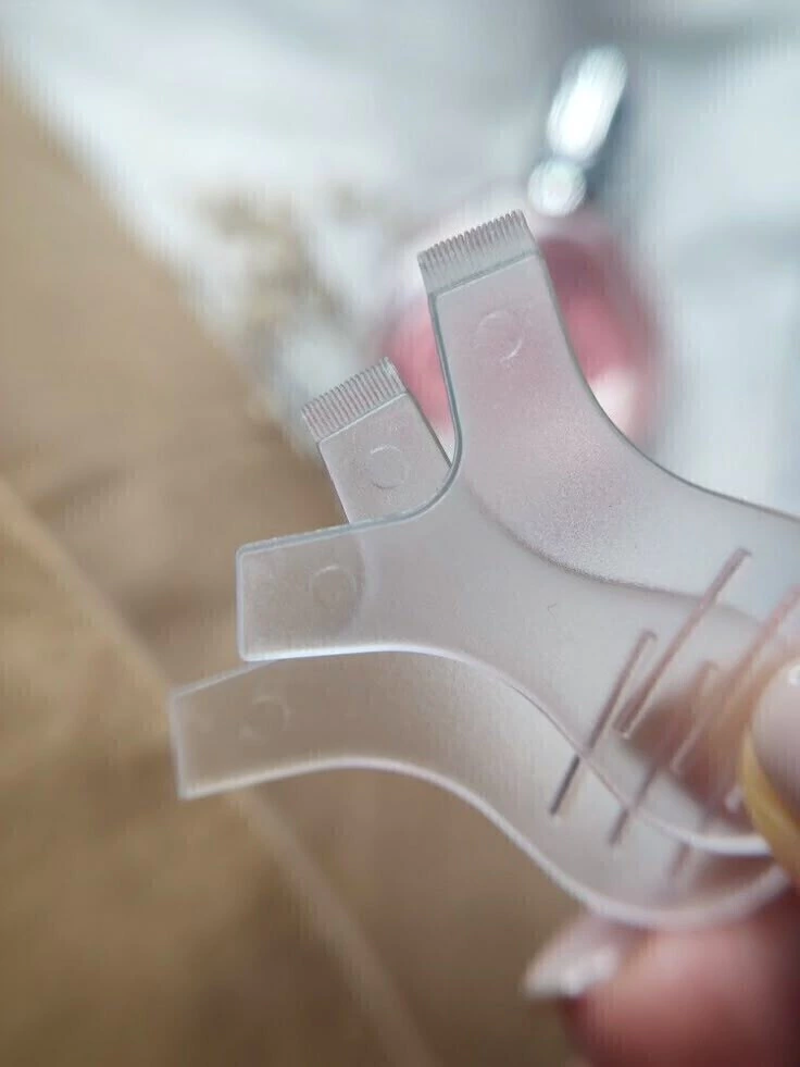 Peine Lifting trasparente x3