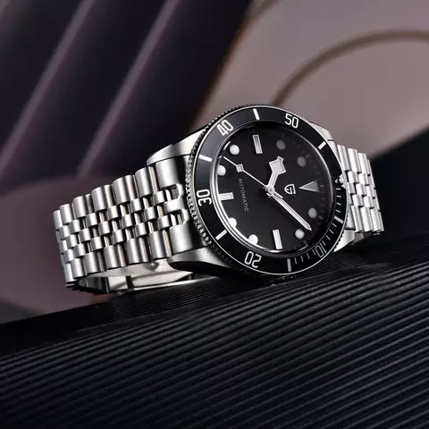 2025 New PAGANI DESIGN BB58 Jubilee Bracelet Luxury Automatic Watch Men NH35 Business Mechanical Waterproof 100M Watch