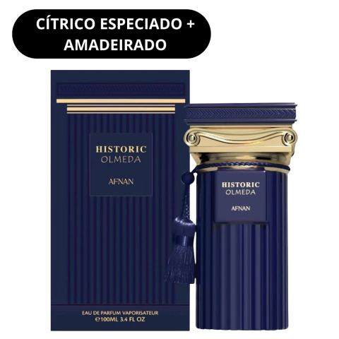 PERFUME MASCULINO AFNAN HISTORIC OLMEDA EDP 100ML