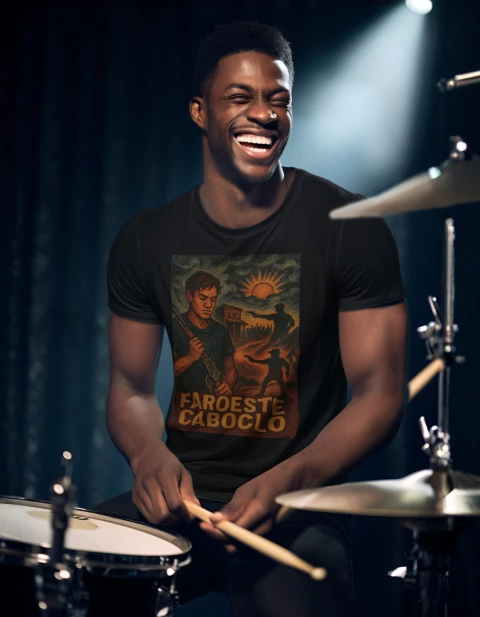 Camiseta de Algodão Penteado - "Coleção Legião Urbana - Faroeste Caboclo" (06) - comprar online