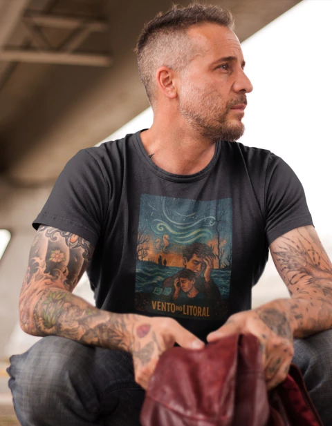 Camiseta de Algodão Penteado - "Coleção Legião Urbana - Vento no Litoral" (02) - comprar online