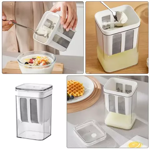 Fabricante de iogurte grego filtro de iogurte filtro de aço inoxidável ferrament