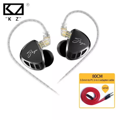 Fone KZ Saga in EAar - Versão Gamer
