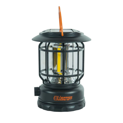 LOD036 FAROL LED DE CAMPING RECARGABLE CON ENERGIA SOLAR