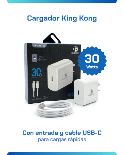 Cargador King Kong 30W