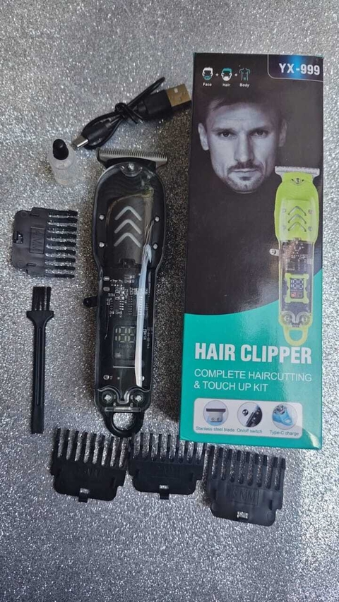 Cortapelos Profesional YX-999 | Kit Completo de Corte y Perfilado