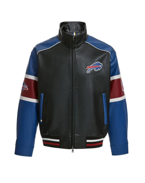 Jaqueta de Couro Original NFL Buffalo Bills