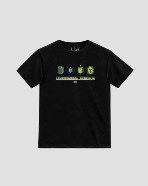 REMERA ESCUDOS ROSARIO CENTRAL