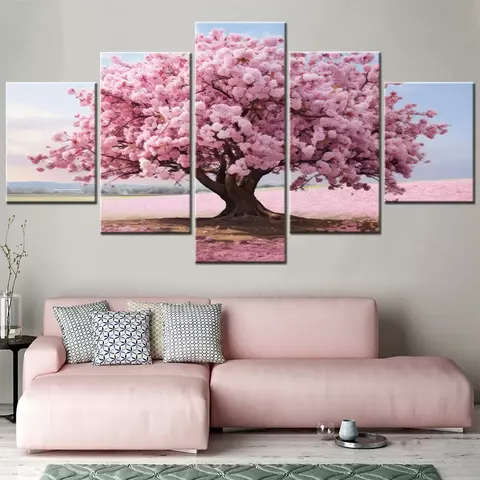 Arte modular moderna da parede para Home Decor, pinturas de lona para interior,