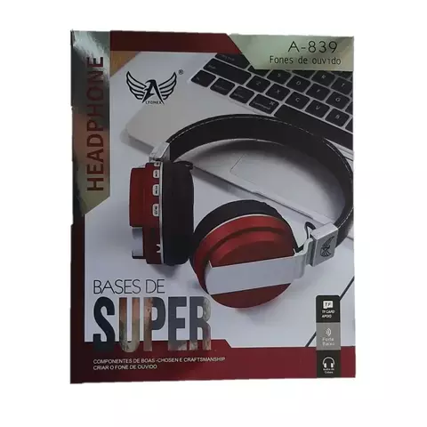 FONE BLUETOOTH HEADSET ALTOMEX A-839