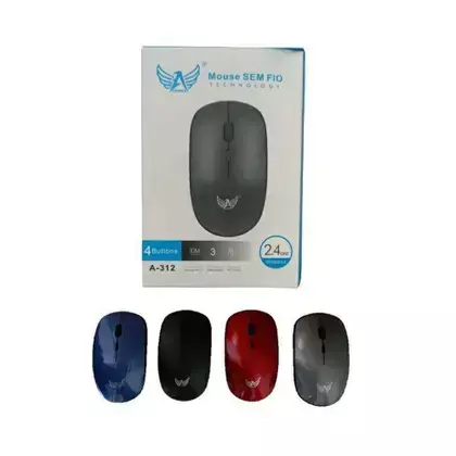 Mouse Sem Fio Altomex A-311 Preto