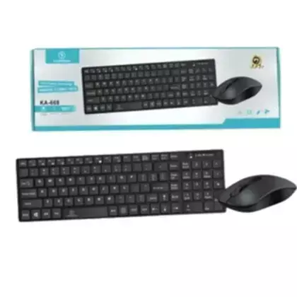 TECLADO E MOUSE KAPBOM KA-668 SEM FIO