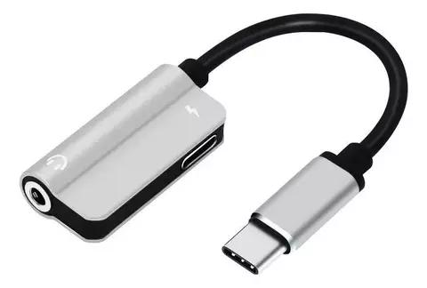 ADAPTADOR P2 PARA TIPO C + ENTRADA TIPO C KP-AD002