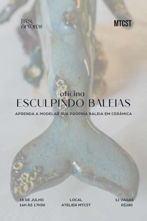 Oficina Esculpindo Baleias