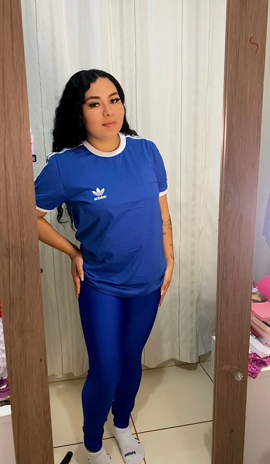 Kit Adidas Azul Royal M