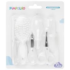 KIT HIGIENE 7 PECAS UNISSEX PIMPOLHO BRANCO