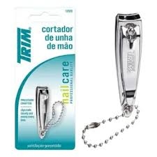 TRIM CORTADOR UNHA MAO COM CORRENTE