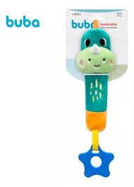 Buzininha Com Mordedor Bubazoo Dino + 4 MESES