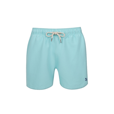 Shorts Infantil Liso Verde Água