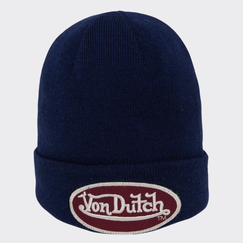 Gorro Von Dutch Patch Marinho