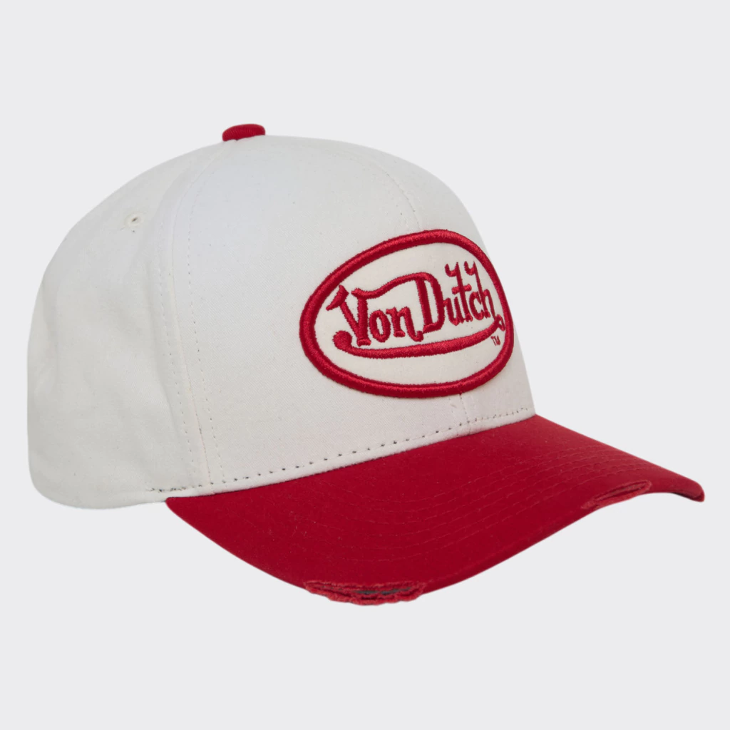Boné Von Dutch Dad Hat Elipse Bordado Off White