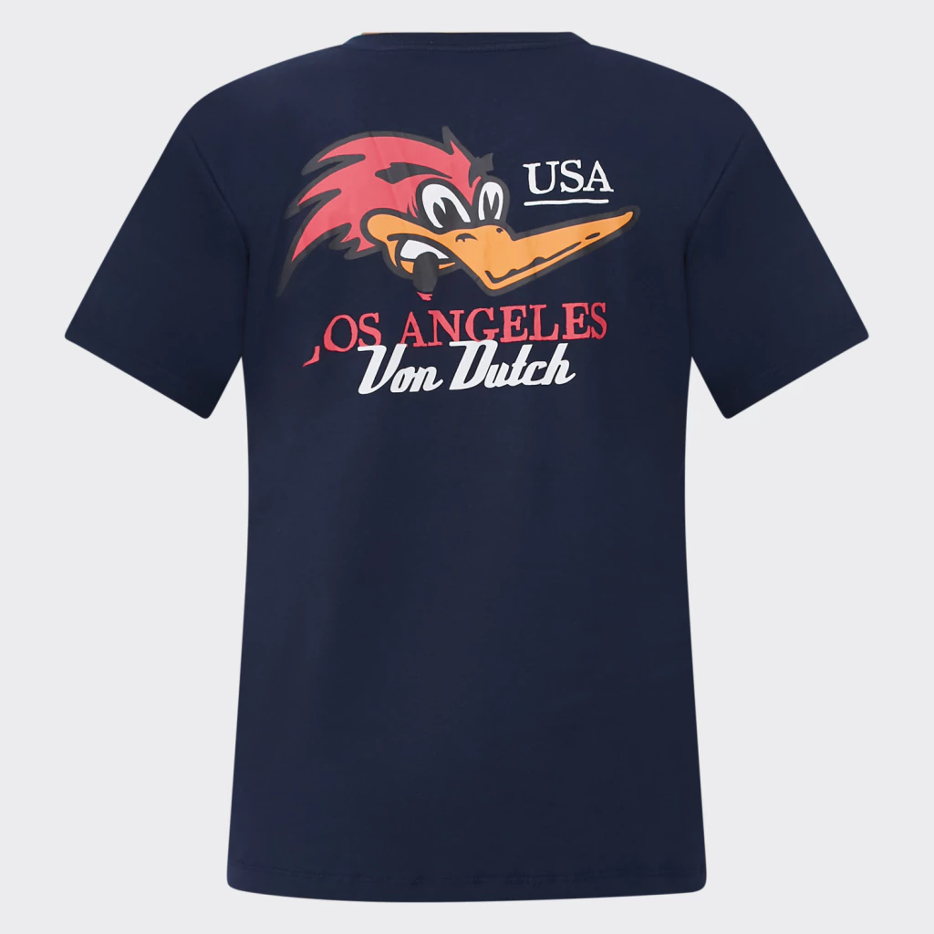 Camiseta Von Dutch USA Los Angeles Marinho