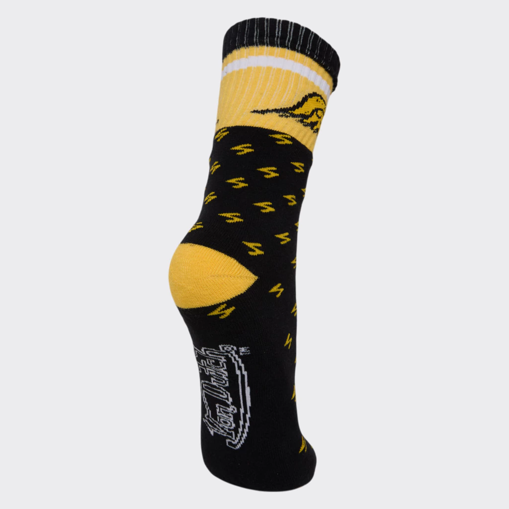 Meia Von Dutch Fly Eyeball Amarela