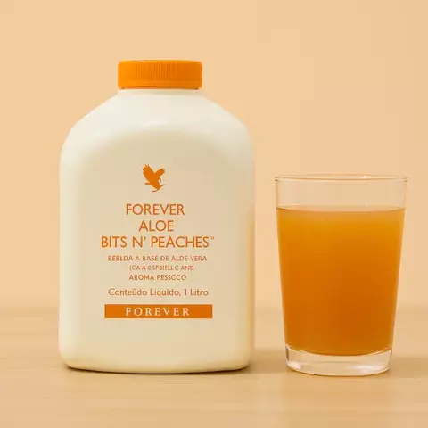 Aloe Vera com Pêssego 1 LT - Bits'n Peaches - comprar online