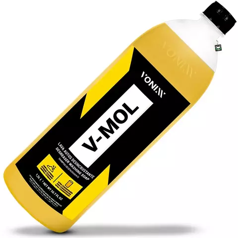 Shampoo Automotivo Limpeza Pesada V-Mol Vonixx 1,5L – Desincrustante Profissional para Barro, Óleo e Sujeira Extrema