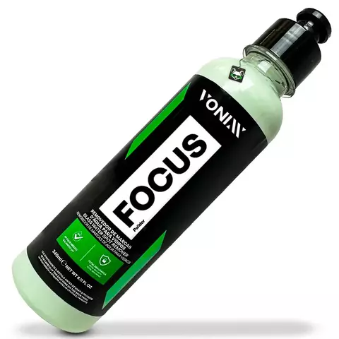 Removedor de Chuva Ácida e Manchas d’Água Focus 240ml Vonixx para Vidros e Espelhos – Alta Eficiência e Segurança