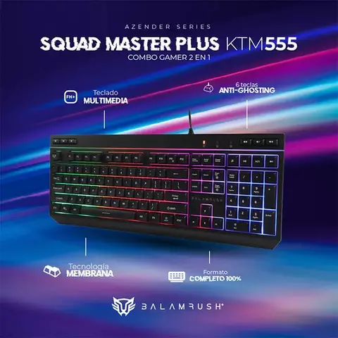 BR-936286 KIT GAMER BALAM RUSH SQUAD MASTER PLUS KTM555 ESPAÑOL