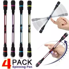 Caneta Giratória Anti-Estresse – Rolamento de Dedo para Truques e Treinamento | Kit 1 ou 4 Peças na internet