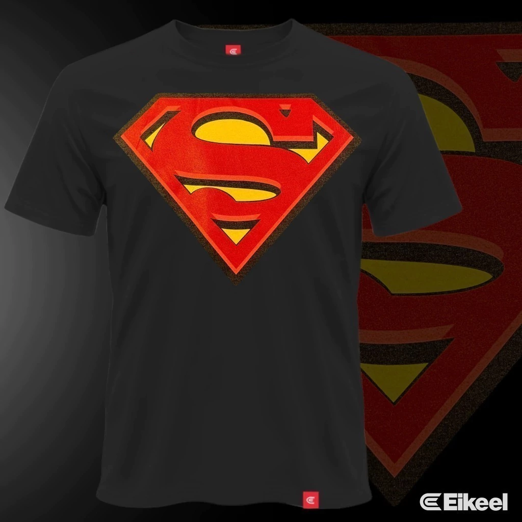 Remera estampada Escudo superman