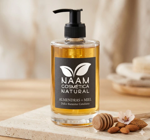 GEL DE DUCHA: ALMENDRAS + MIEL 250ML