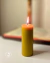 Kit Duas Velas de Cera de Abelha 100% Pura - Artesanal Feita à Mão - Litúrgica e Devocional - Tamanhos 10×4cm Míni Círio na internet