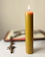 Kit Três Velas de Cera de Abelha 100% Pura - Artesanal Feita à Mão - Litúrgica e Devocional - Tamanhos 20×4cm Míni Círio - comprar online