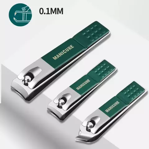 Conjunto de manicure com estojo de couro, 6-9 peças, profissional, kits de ferra