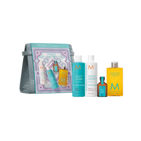 Kit Moroccanoil Repair Con Neceser Premium Gris - 4 Productos