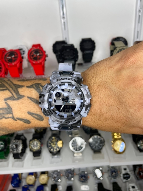 GSHOCK GBA 900 - CAMUFLADO/CINZA CLARO/A PROVA D ÁGUA