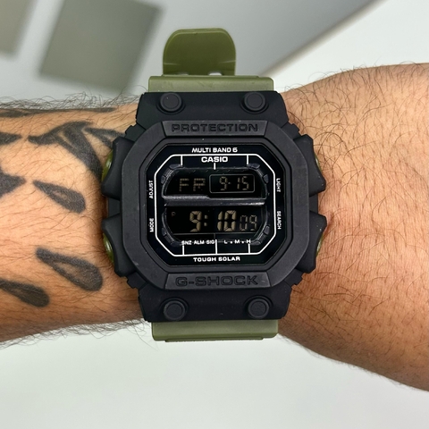 GSHOCK THE KING GX56BB - VERDE/A PROVA D ÁGUA/PULSEIRA DE BORRACHA/53 MM