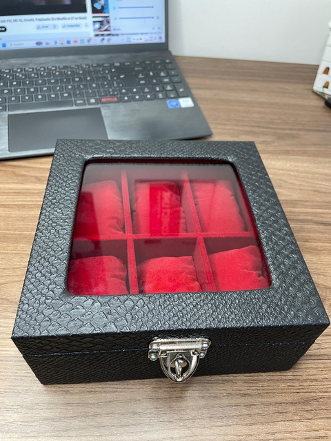 MALETA 6 SLOTS E TRAVA DE SEGURANÇA