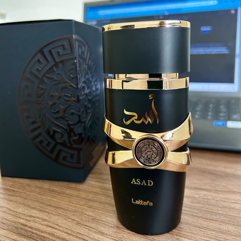 ASAD LATTAFA EAU DE PARFUM 100 ML BLACK - PERFUME ÁRABE