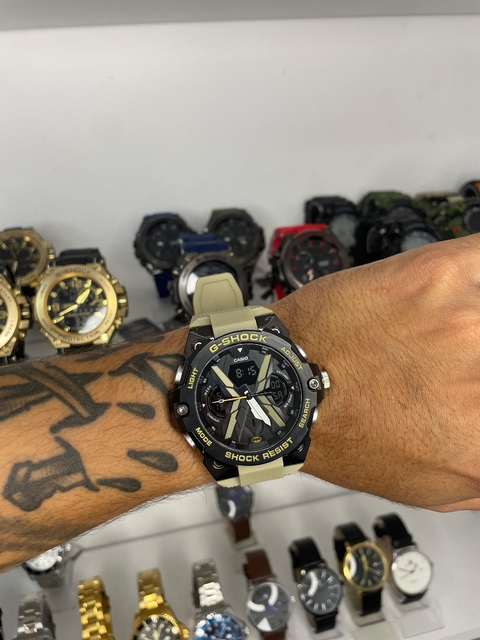 GSHOCK BATMAN AREIA - PULSEIRA DE BORRACHA/A PROVA D ÁGUA