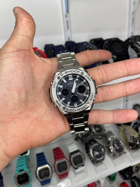 GSHOCK MTG S1000D - PRATA/PULSEIRA EM AÇO INOXIDÁVEL/A PROVA D ÁGUA