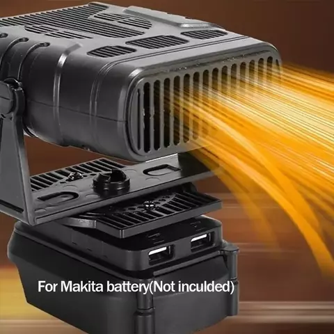 Aquecedor de carro elétrico ventilador refrigerador de ar portátil desembaçador