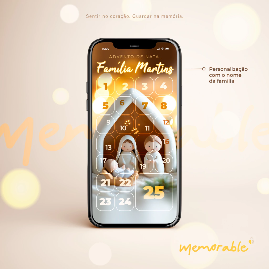 Advento de Natal Digital Presépio