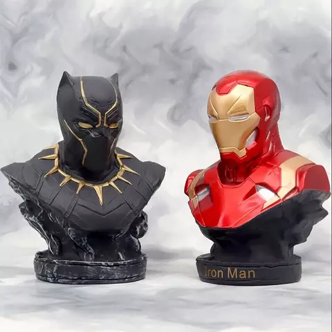 Busto Homem de ferro, Pantera Negra - comprar online