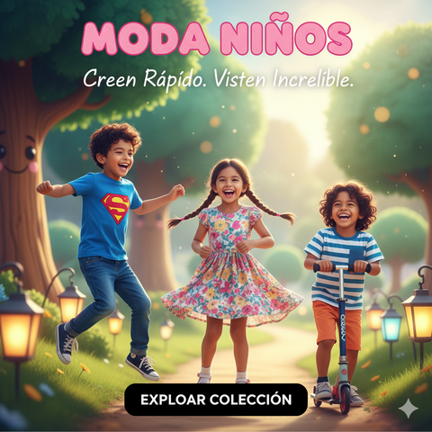 Banner de la categoría MODA NIÑOS
